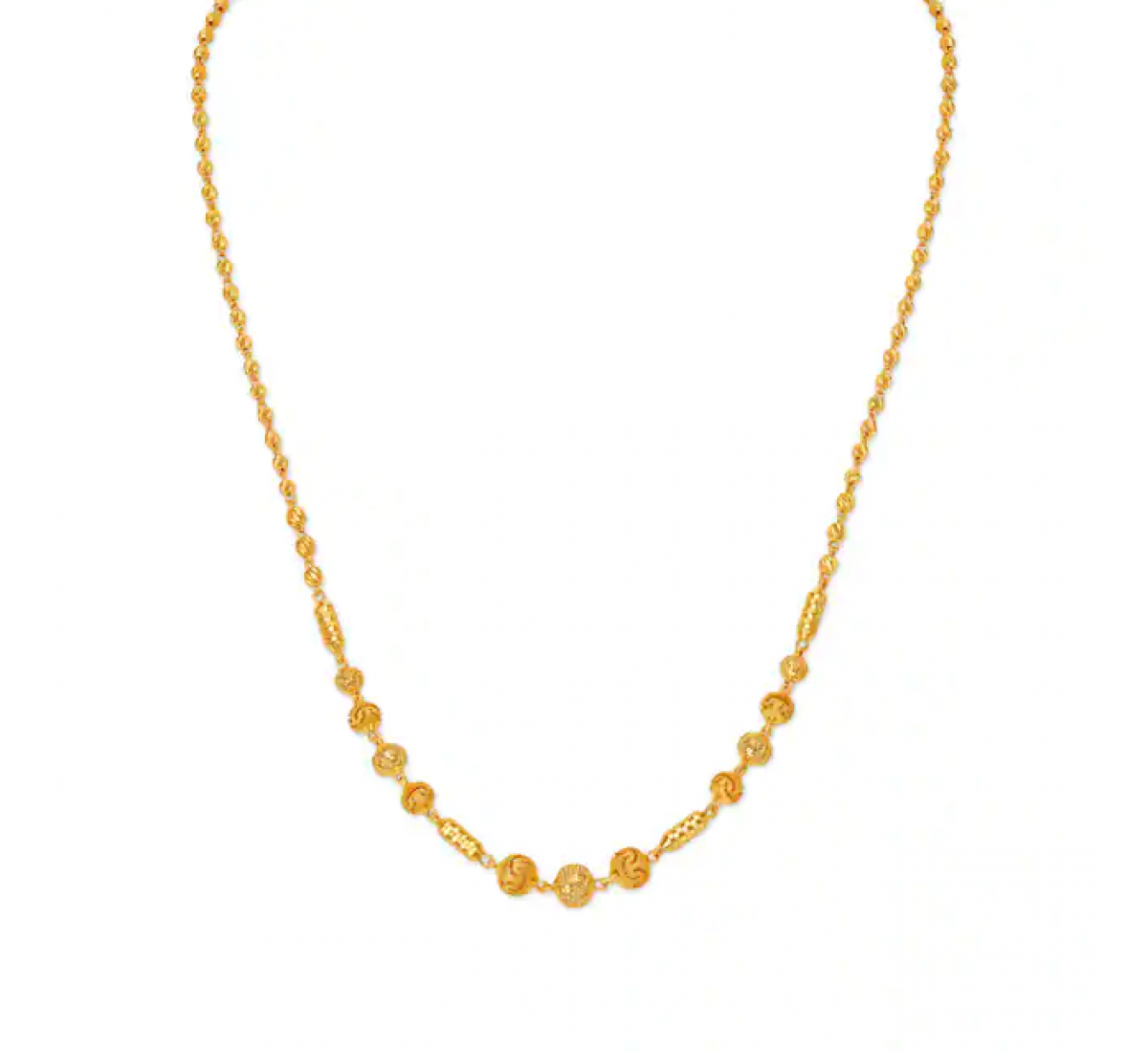 Carved Exciting Gold Chain