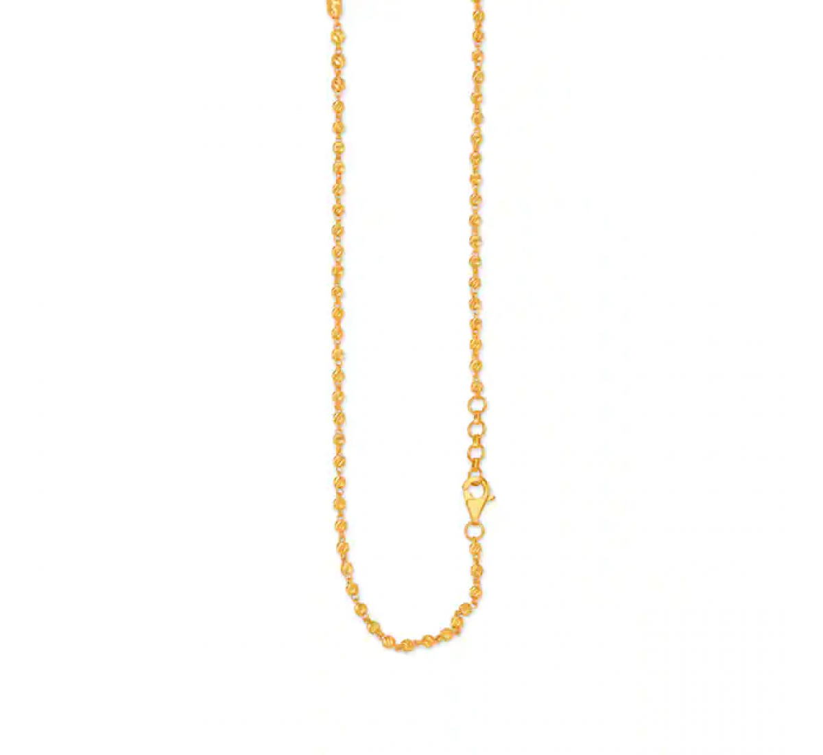 Carved Exciting Gold Chain