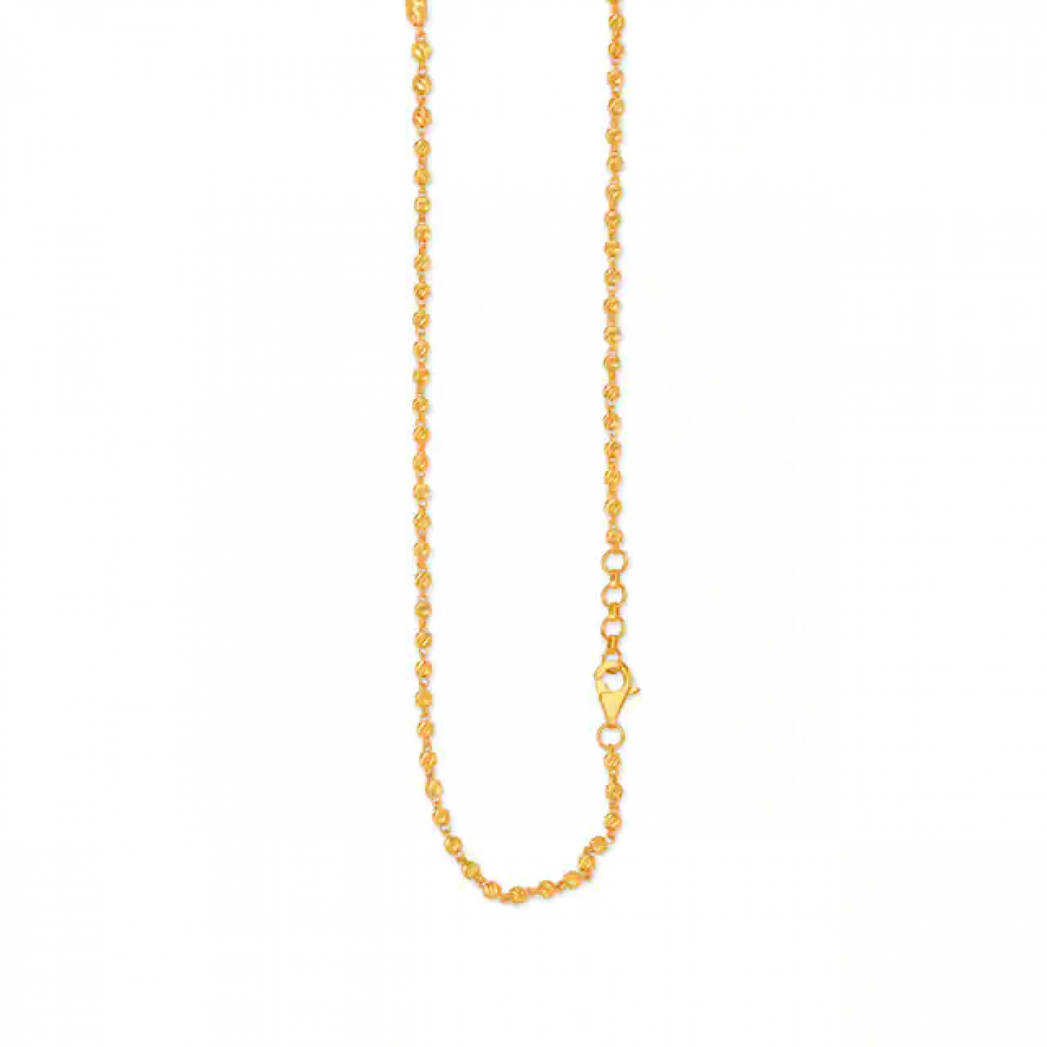 Carved Exciting Gold Chain