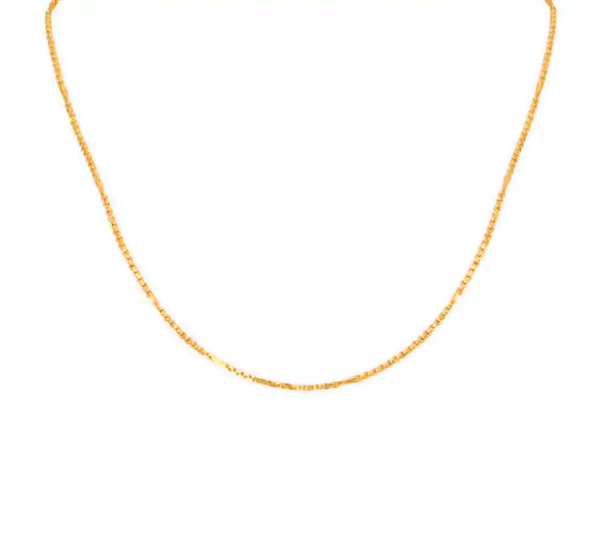 Shimmering Dainty Gold Chain