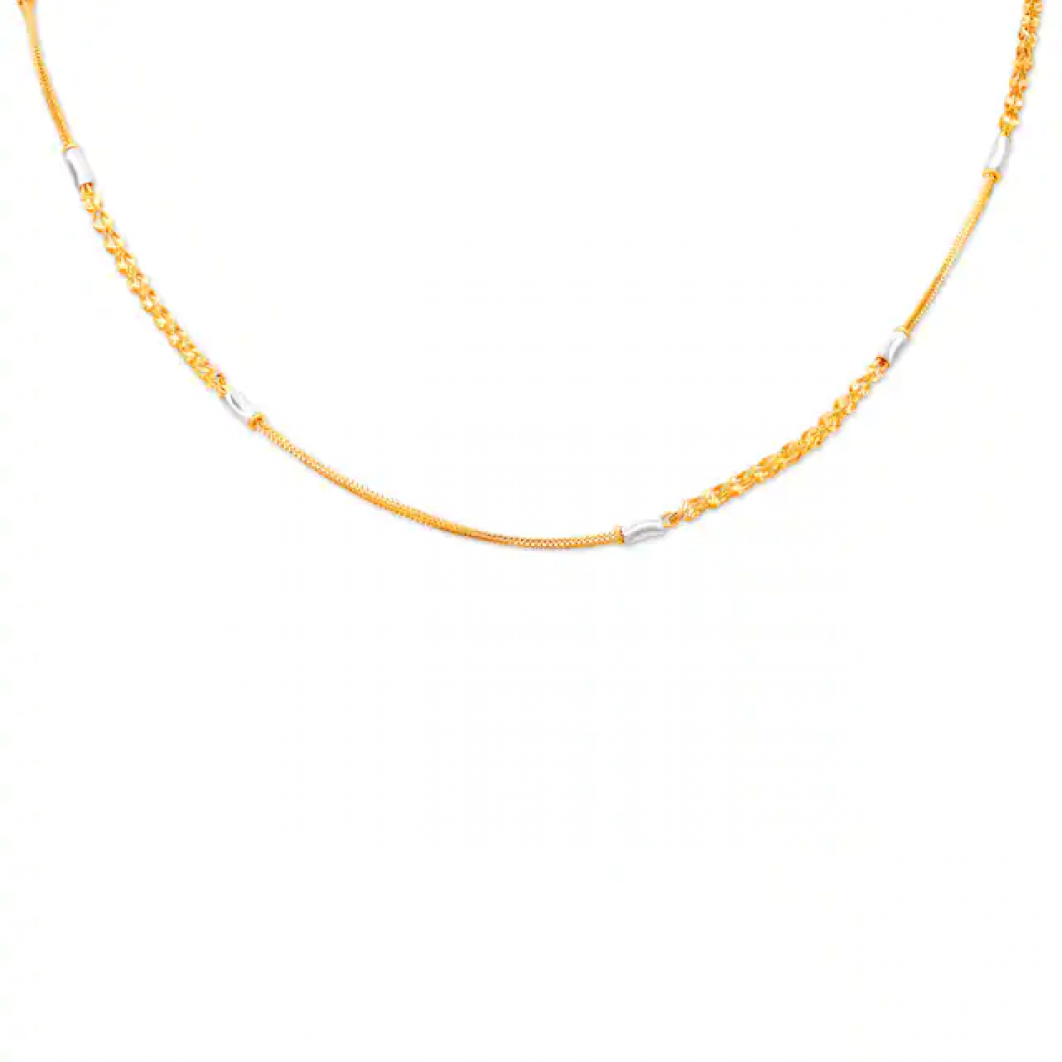 Brilliant Modern Gold Chain