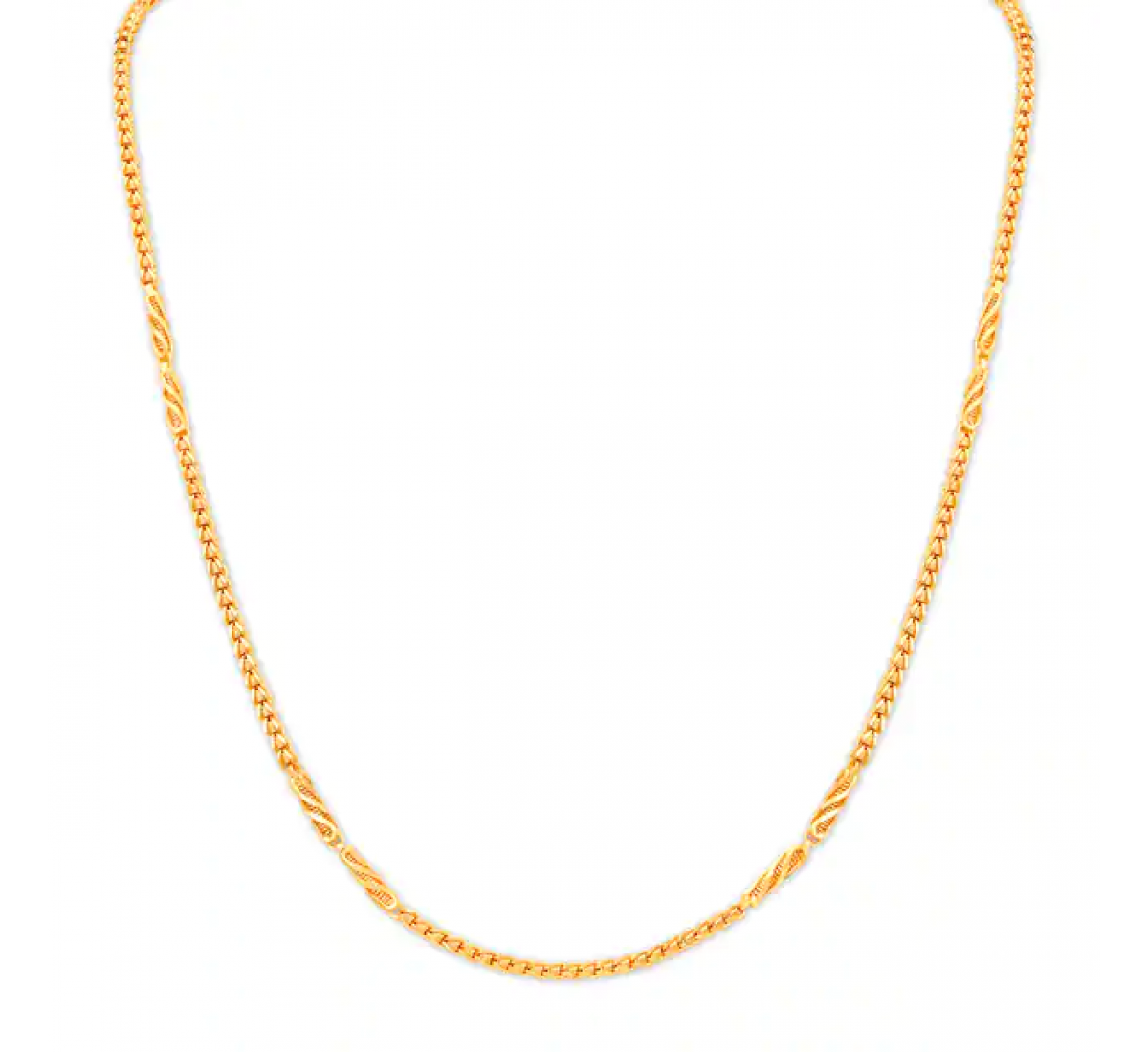 Traditional Eleanor Gold Chain