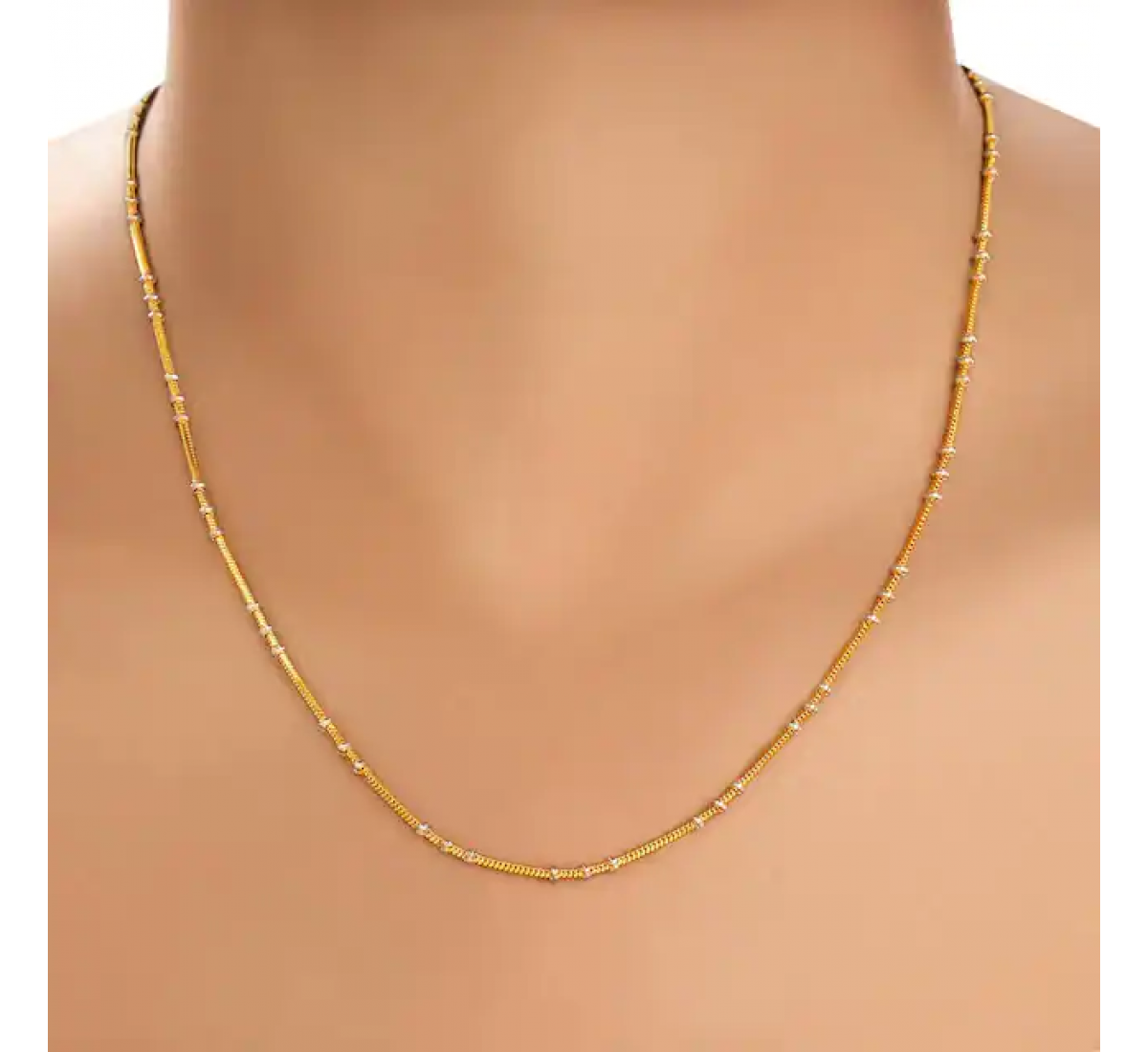 Sleek Modern Dainty Gold Chain