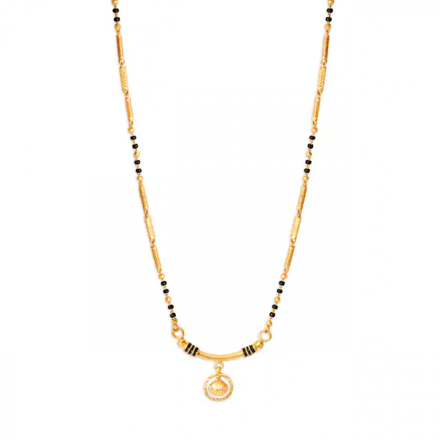Anika motif Gold Mangalsutra