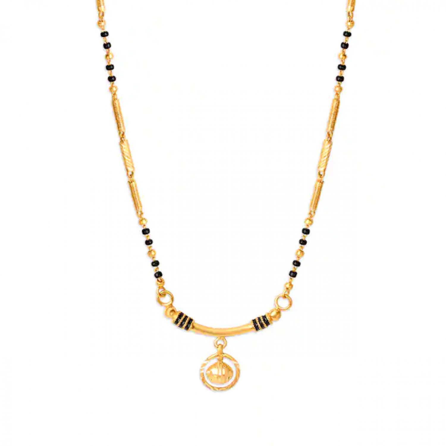 Anika motif Gold Mangalsutra