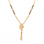 Bhavik Floral Gold Mangalsutra