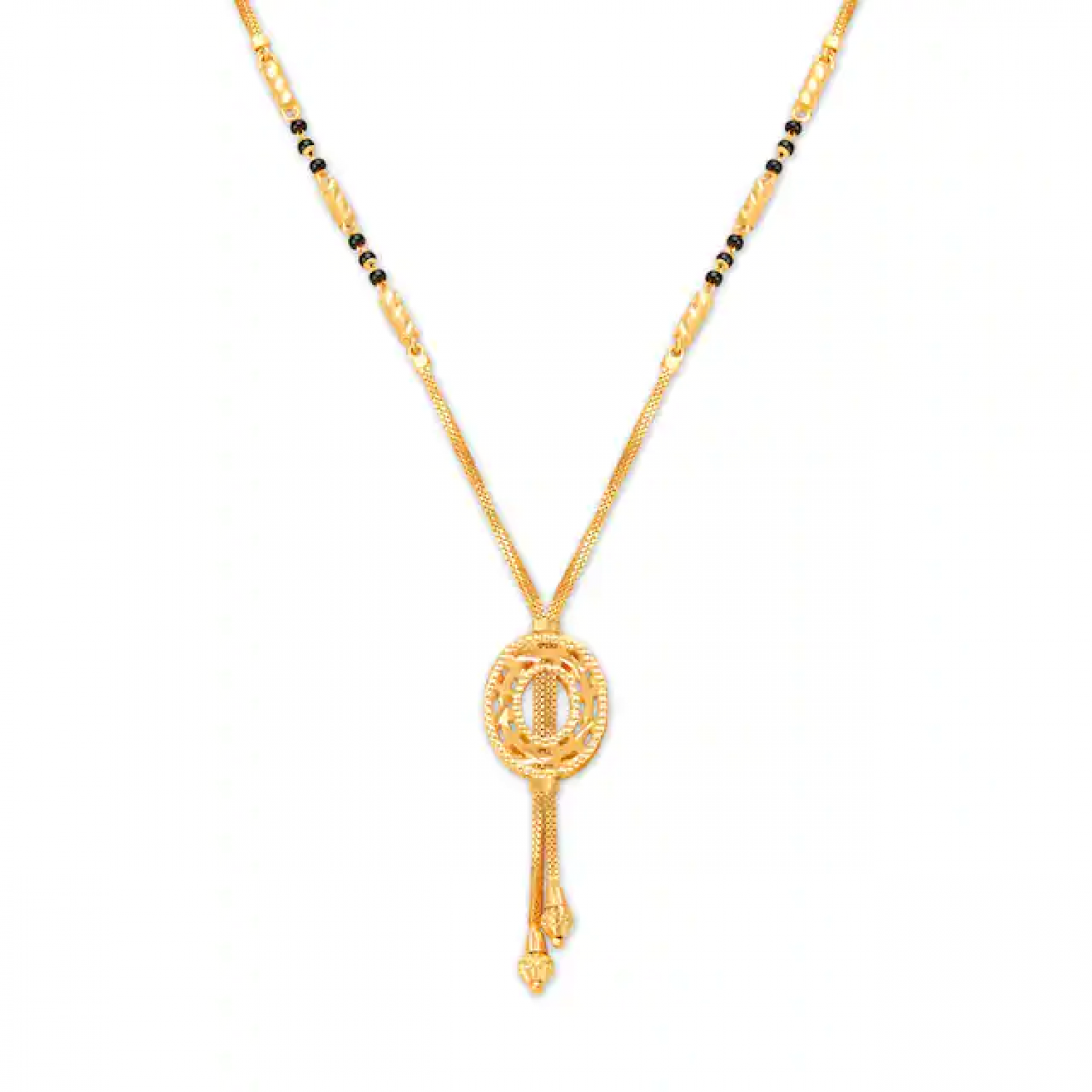 Bhumi Motif Gold Mangalsutra