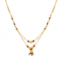 Fancy Bead Gold Mangalsutra