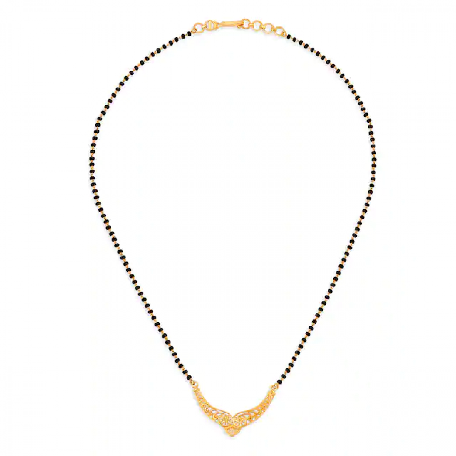 Sleek Stately Gold Mangalsutra