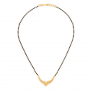 Sleek Stately Gold Mangalsutra