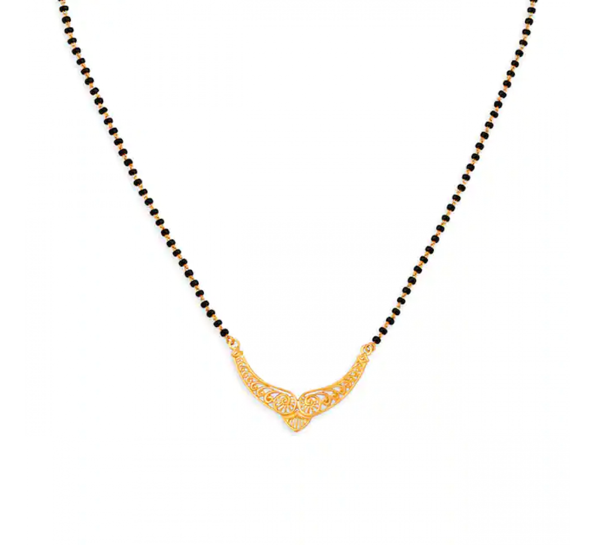 Sleek Stately Gold Mangalsutra