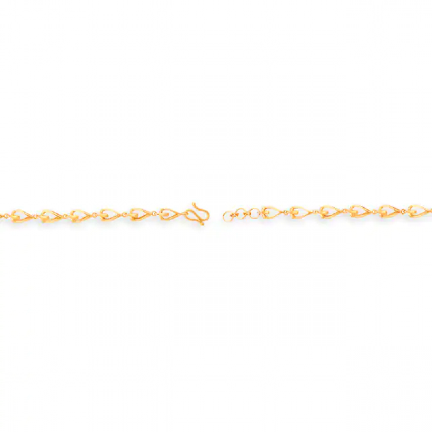 Teardrop Gold Bracelet