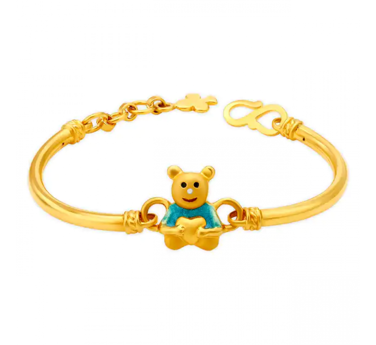 Adorable Teddy Gold Bracelet