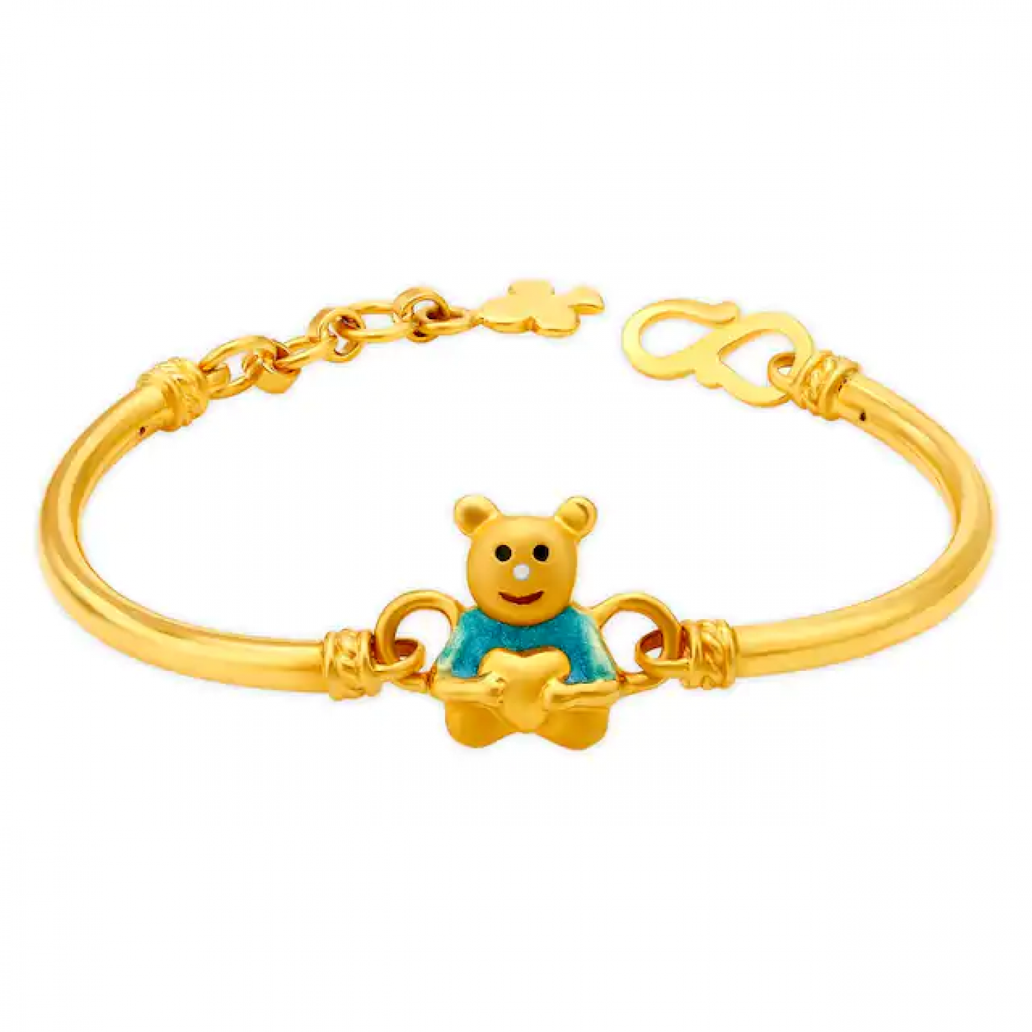 Adorable Teddy Gold Bracelet