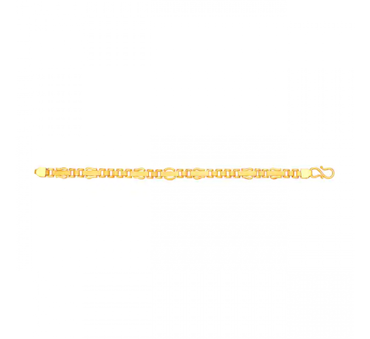 Elegant Modern Gold Bracelet