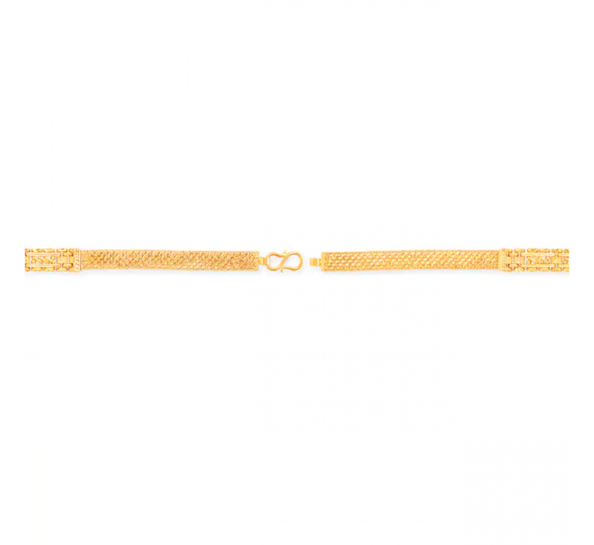 Faceted Gold Bracelet