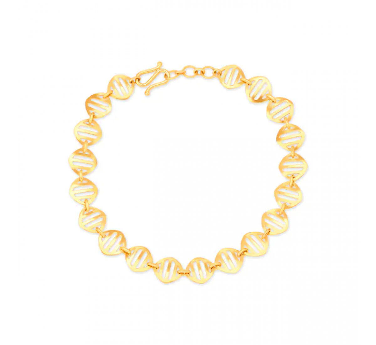 Whimsy Helix Gold Bracelet