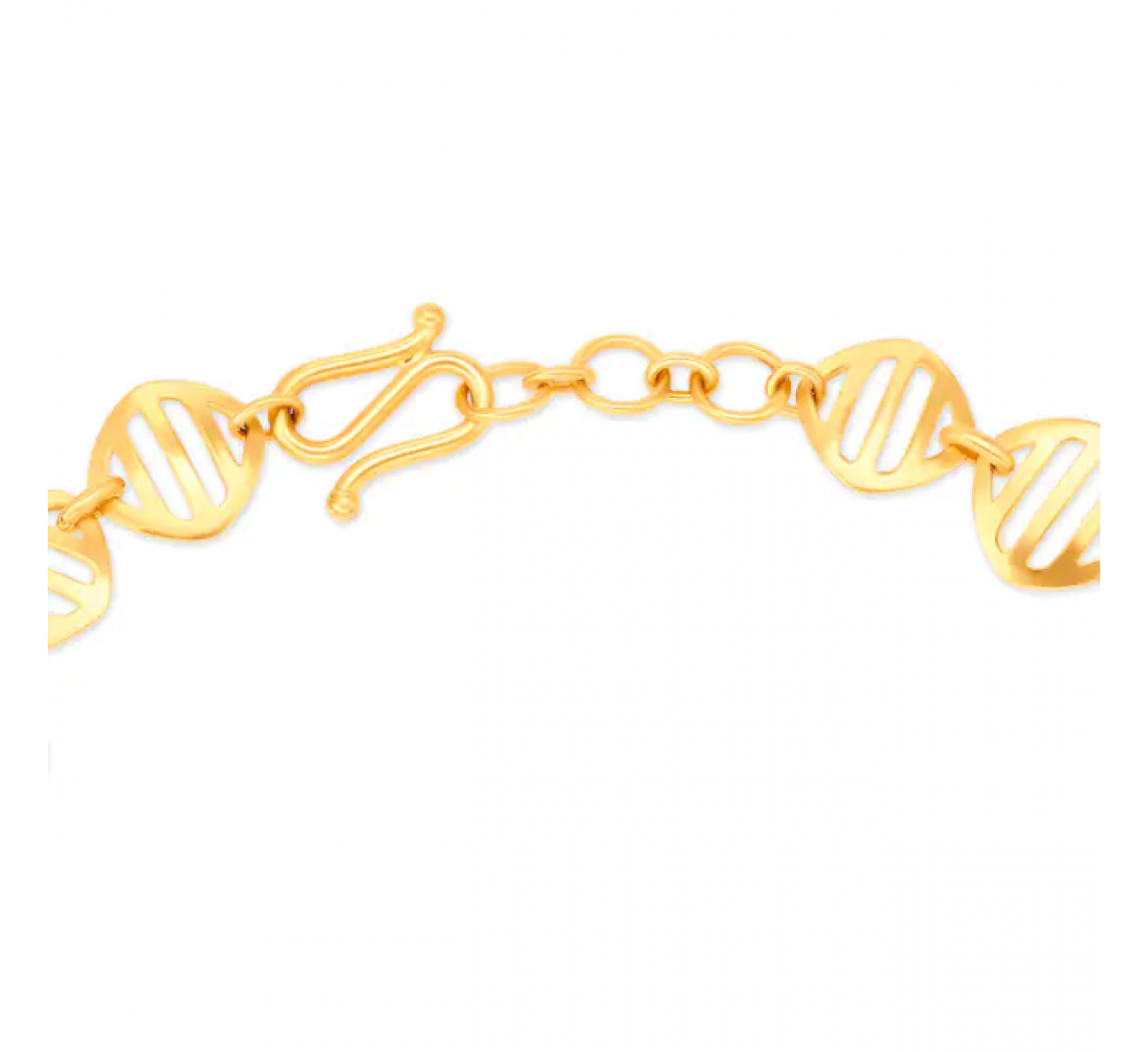 Whimsy Helix Gold Bracelet