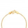 Suave Floral Gold Bracelet