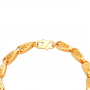 Modern Hollow Gold Bracelet
