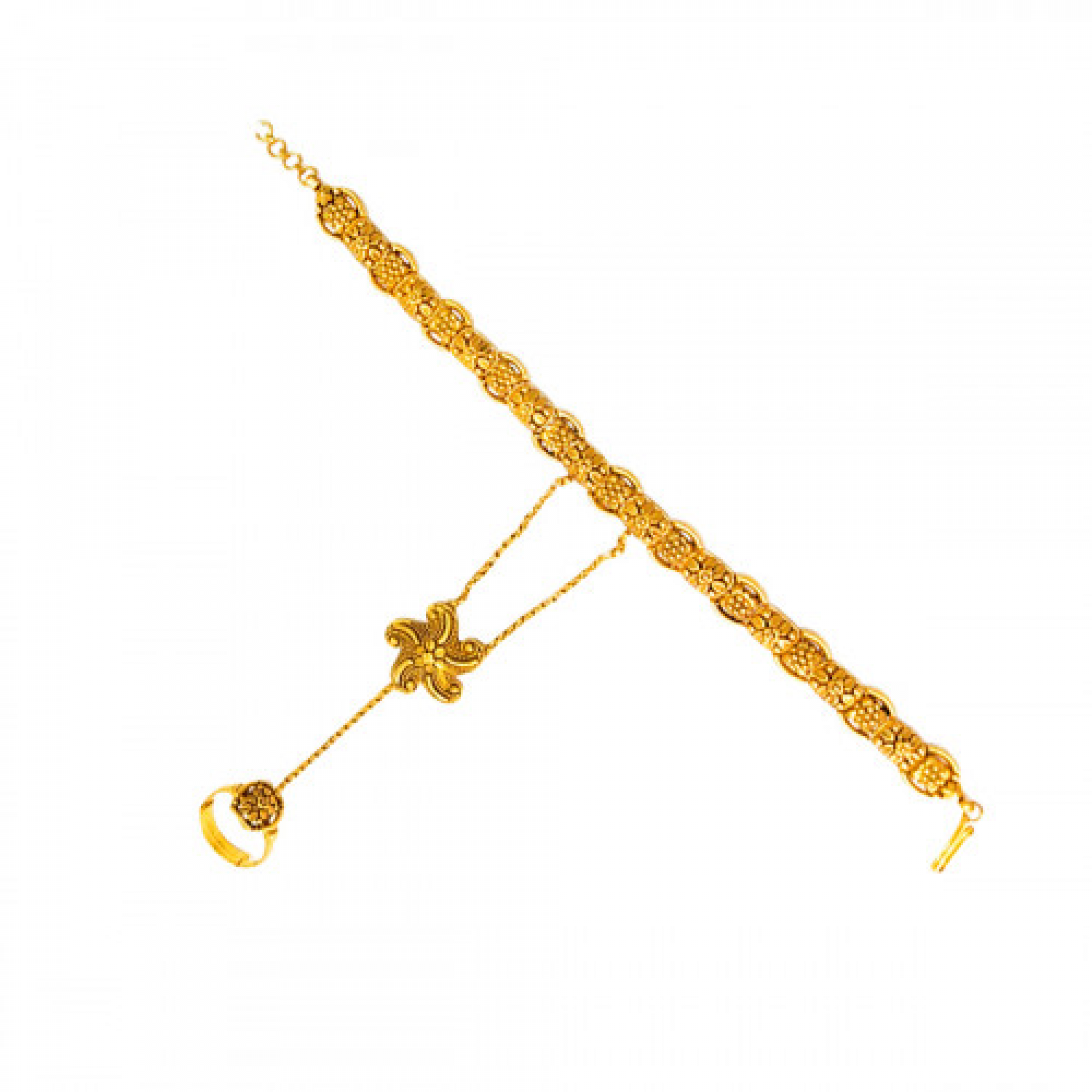 Enthralling Gold Bracelet