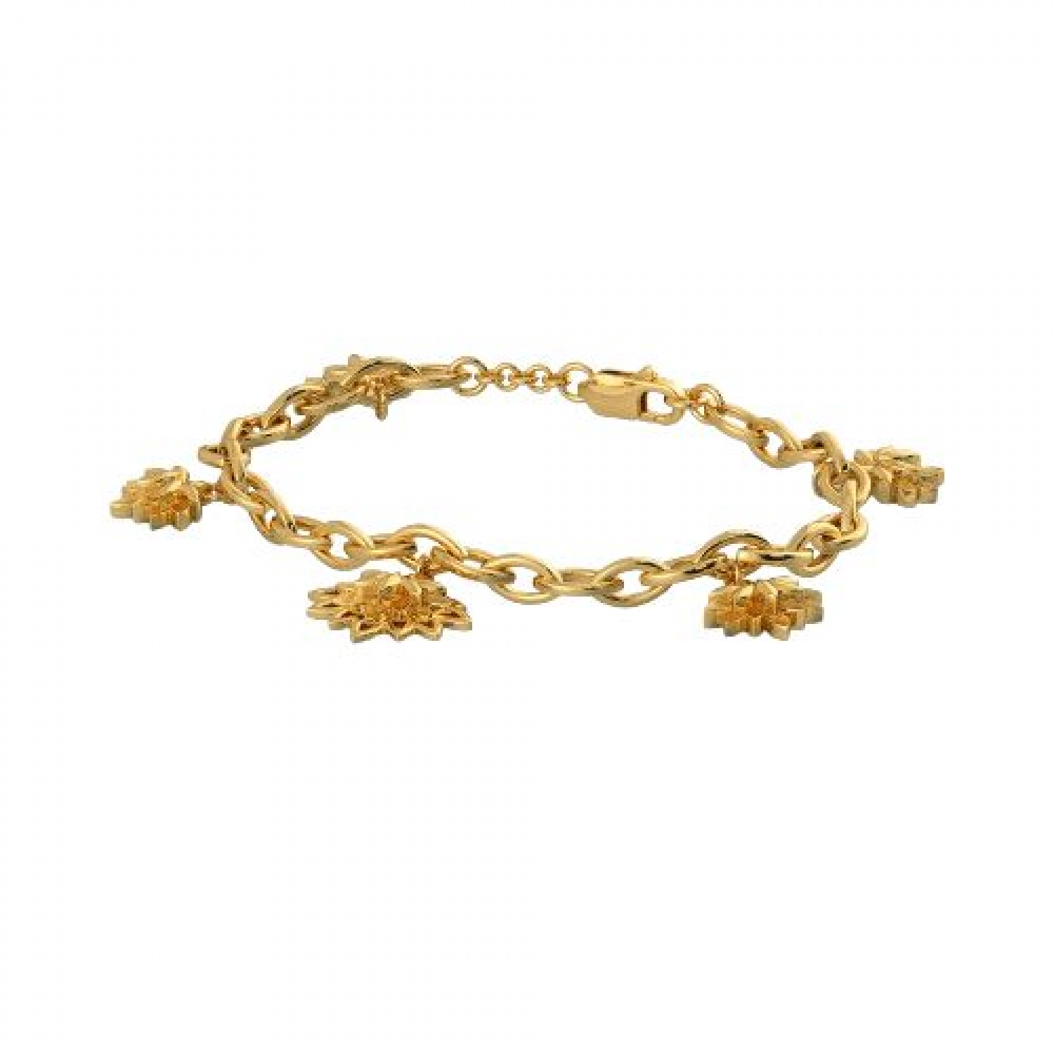 Padmalakshmi Gold Bracelet
