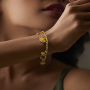 Padmalakshmi Gold Bracelet