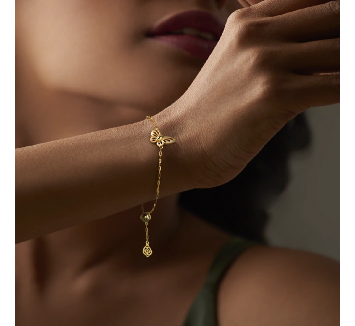 Allure Slider Gold Bracelet