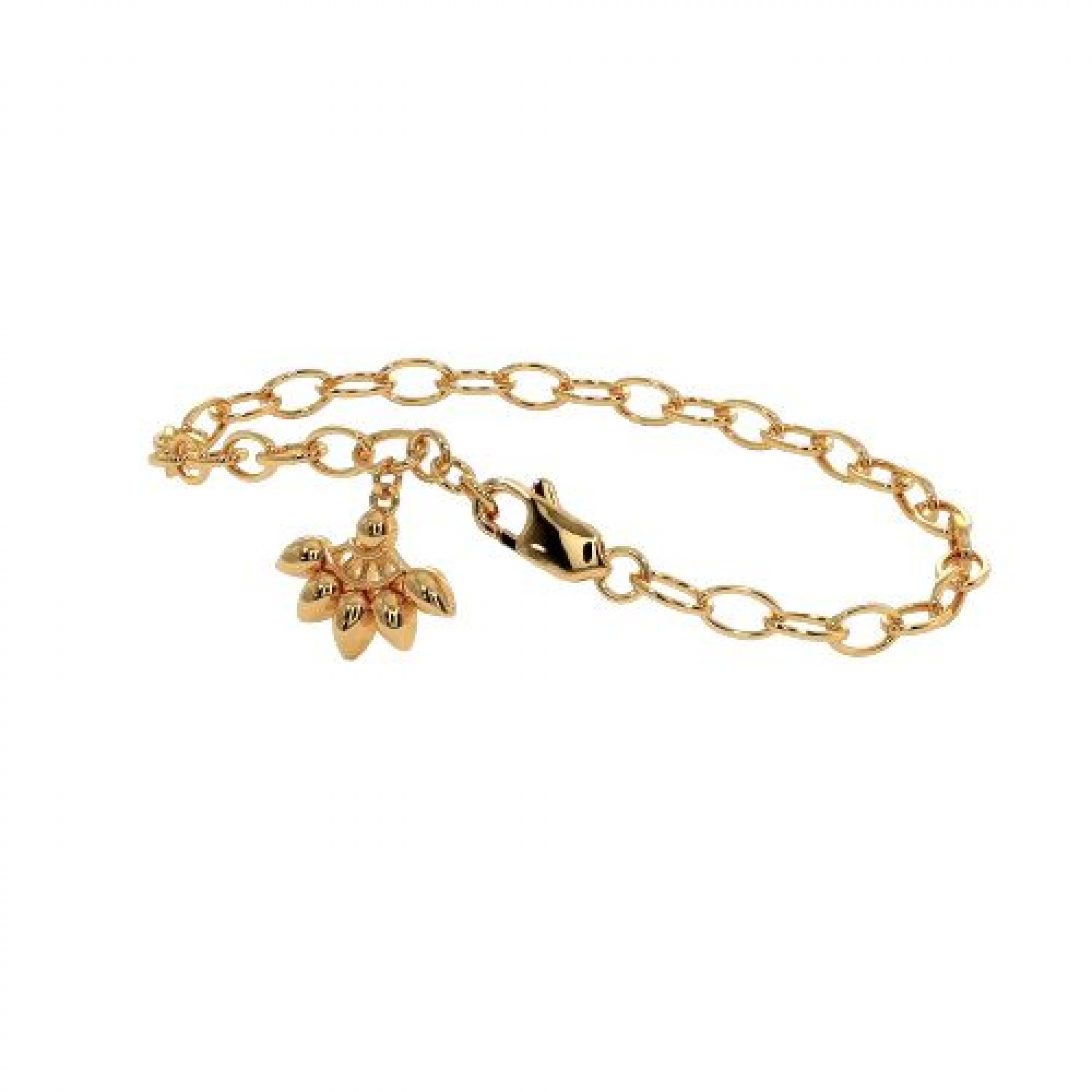 Esirous Charm Gold Bracelet