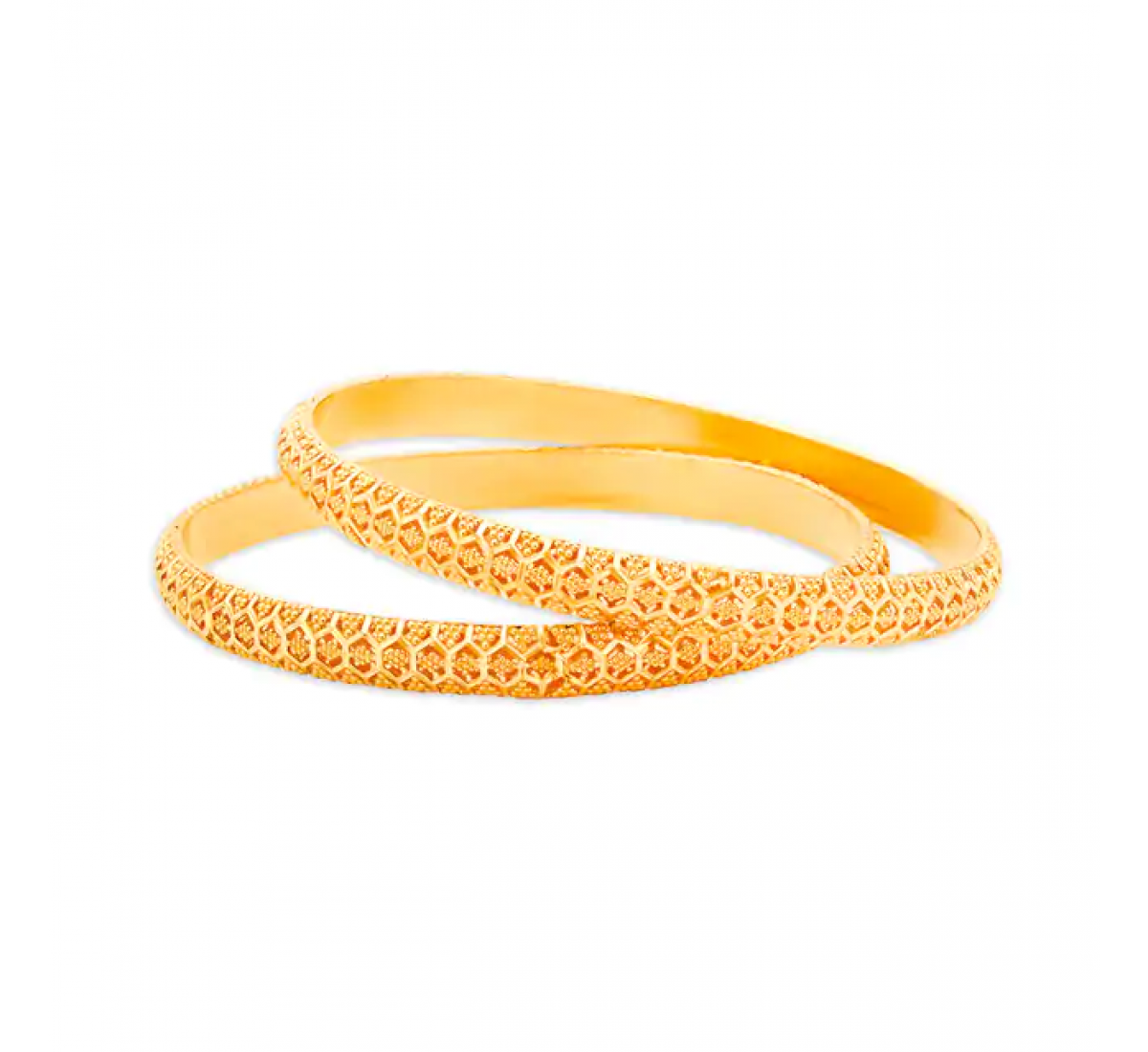 Enchanting Gold Bangles