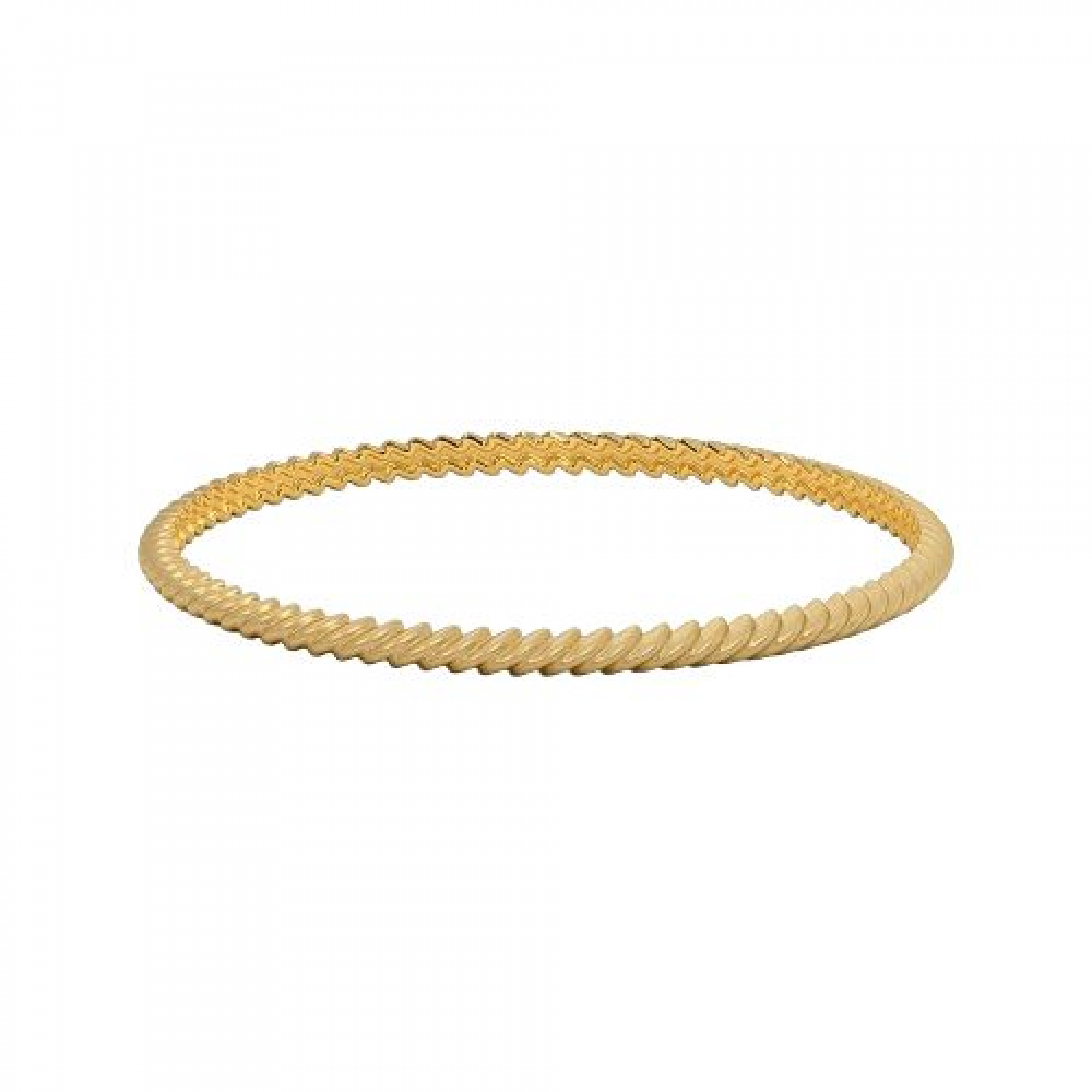 Alaia Round Gold Bangles