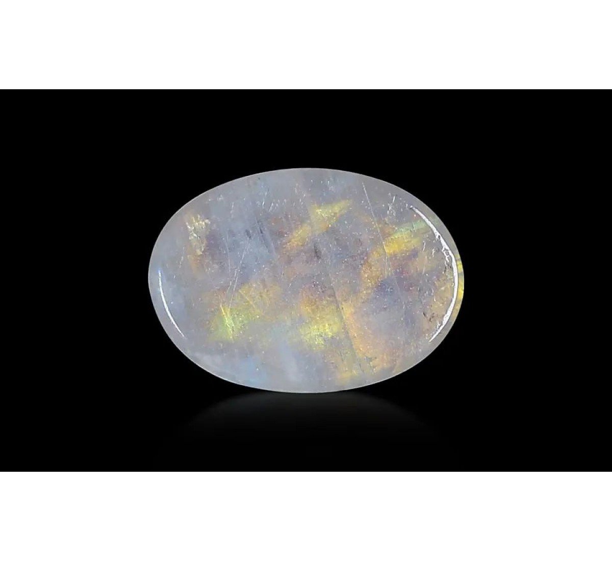 Rainbow Moonstone 14X10 MM 7.82 Carats