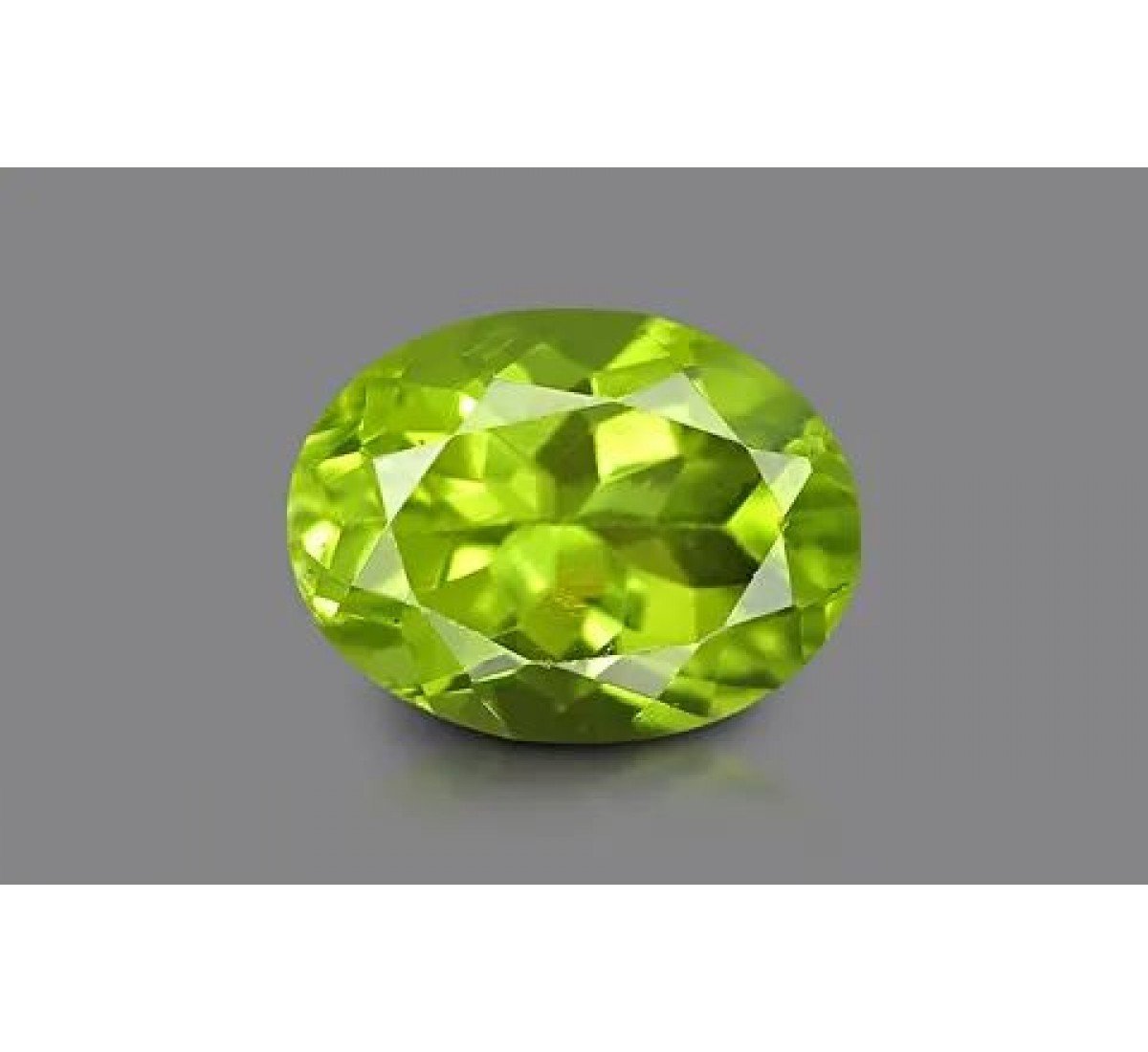 Peridot 9X7 MM 2.18 Carats