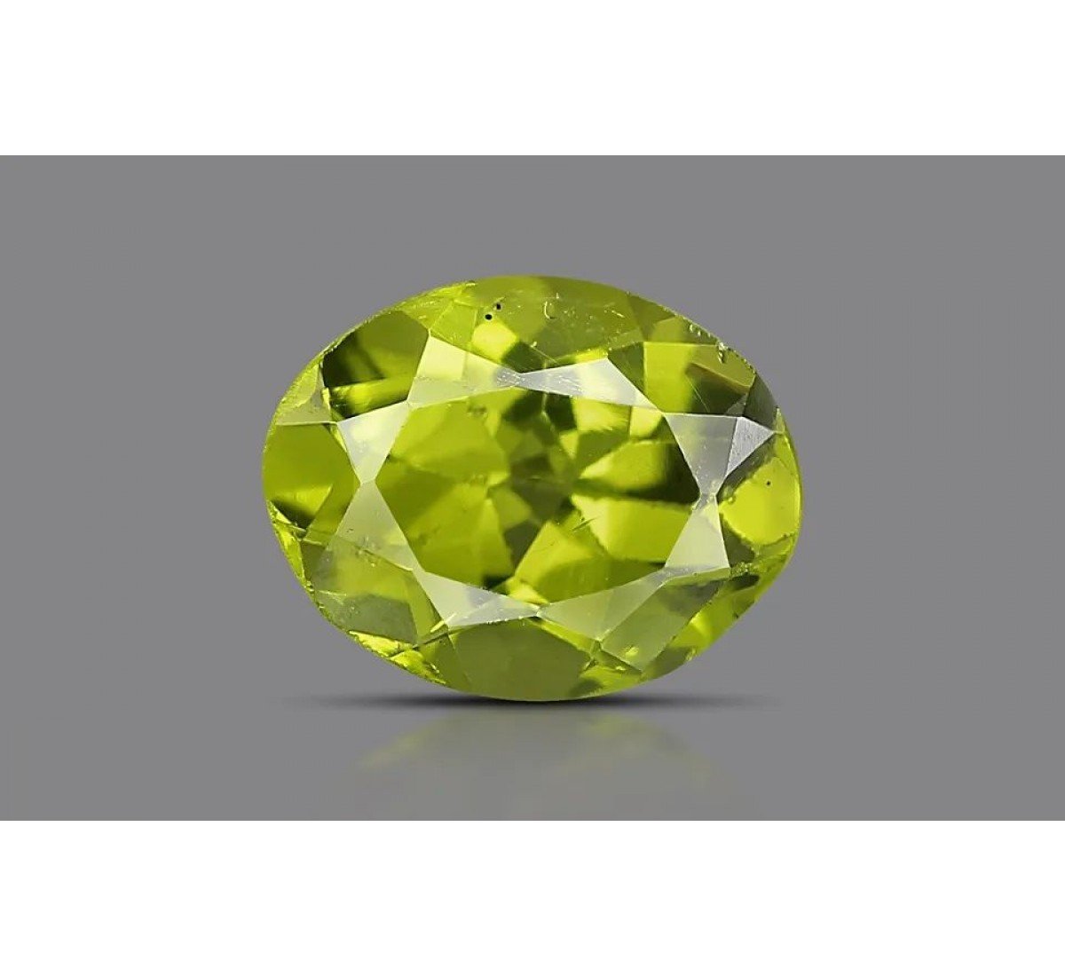 Peridot 9X7 MM 1.96 Carats