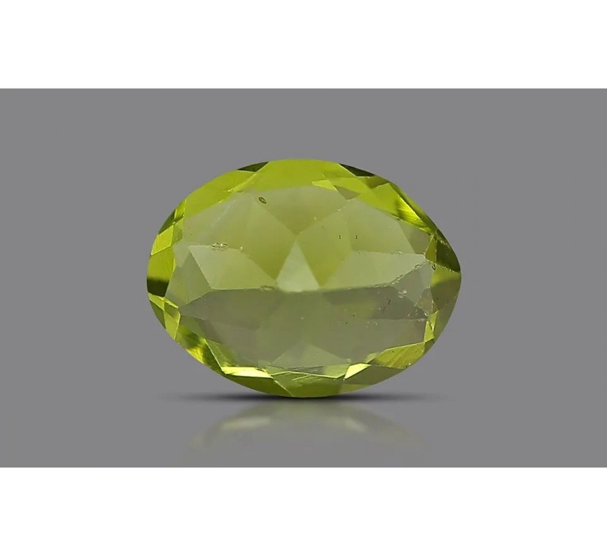 Peridot 9X7 MM 1.96 Carats