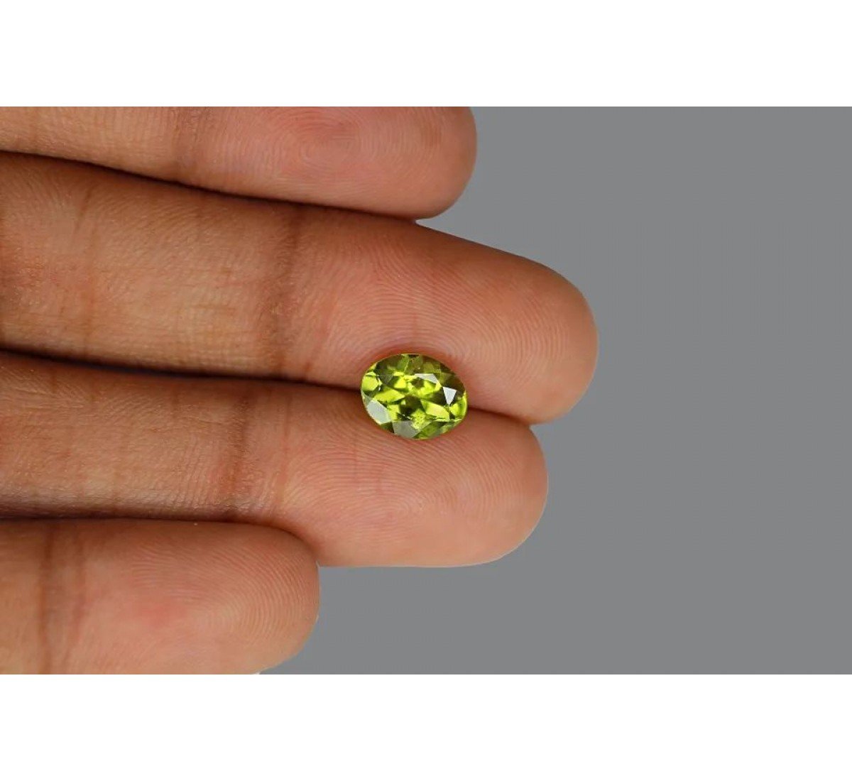 Peridot 9X7 MM 1.96 Carats