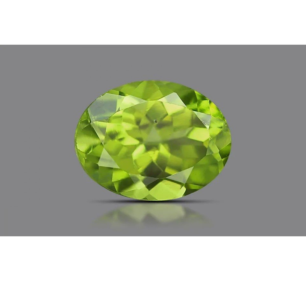 Peridot 9X7 MM 2.20 Carats