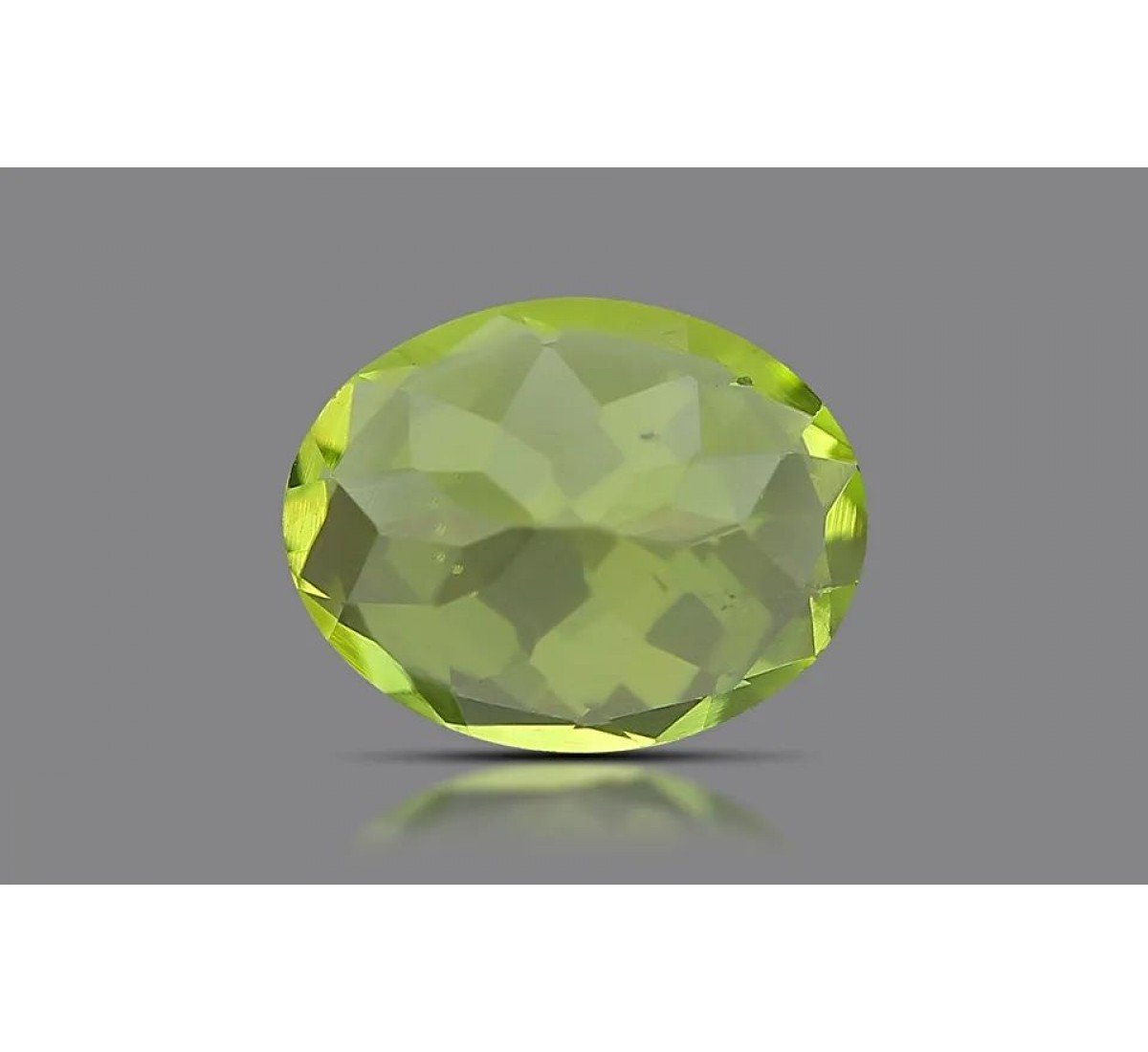 Peridot 9X7 MM 2.21 Carats