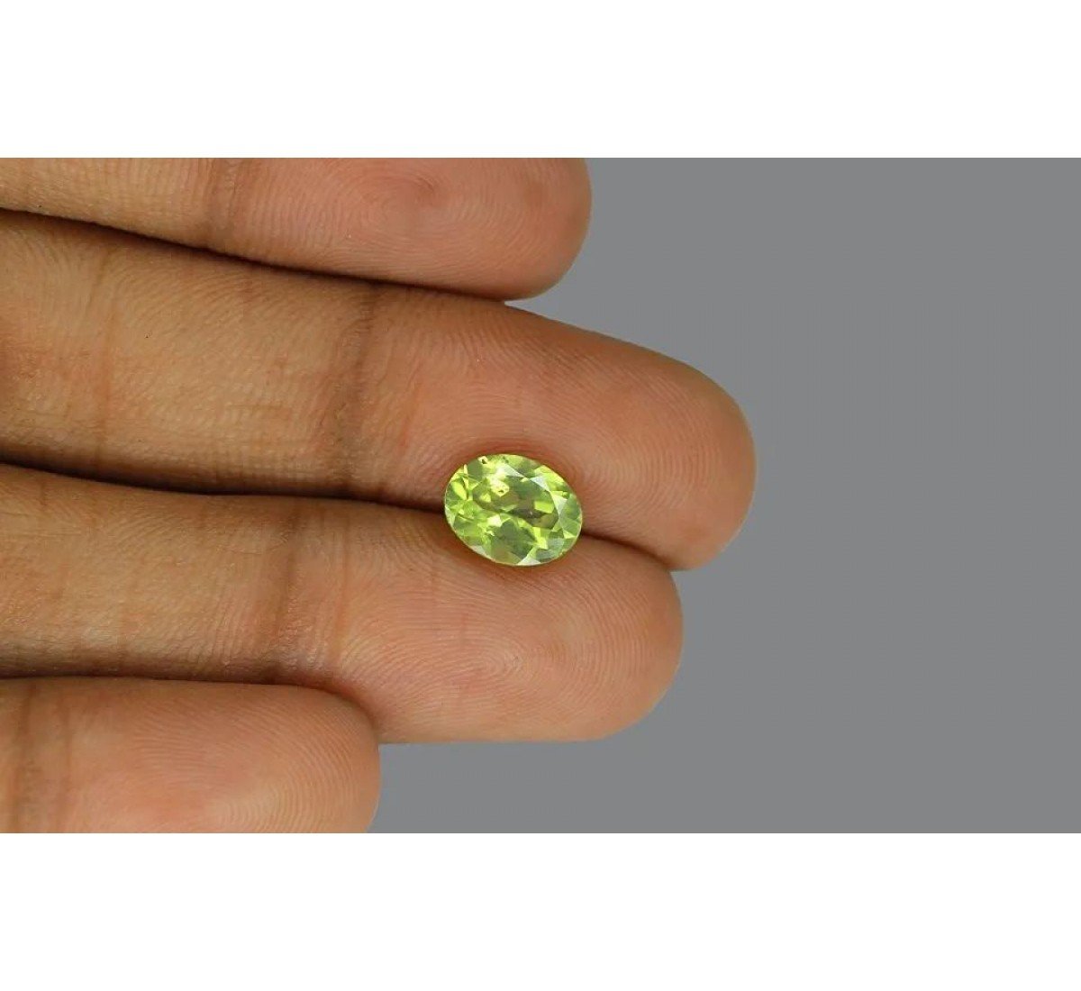 Peridot 9X7 MM 2.21 Carats