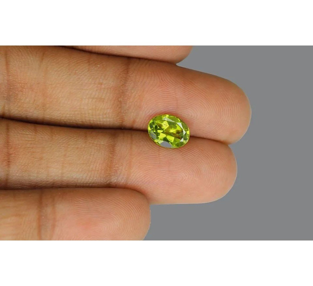 Peridot 9X7 MM 1.81 Carats
