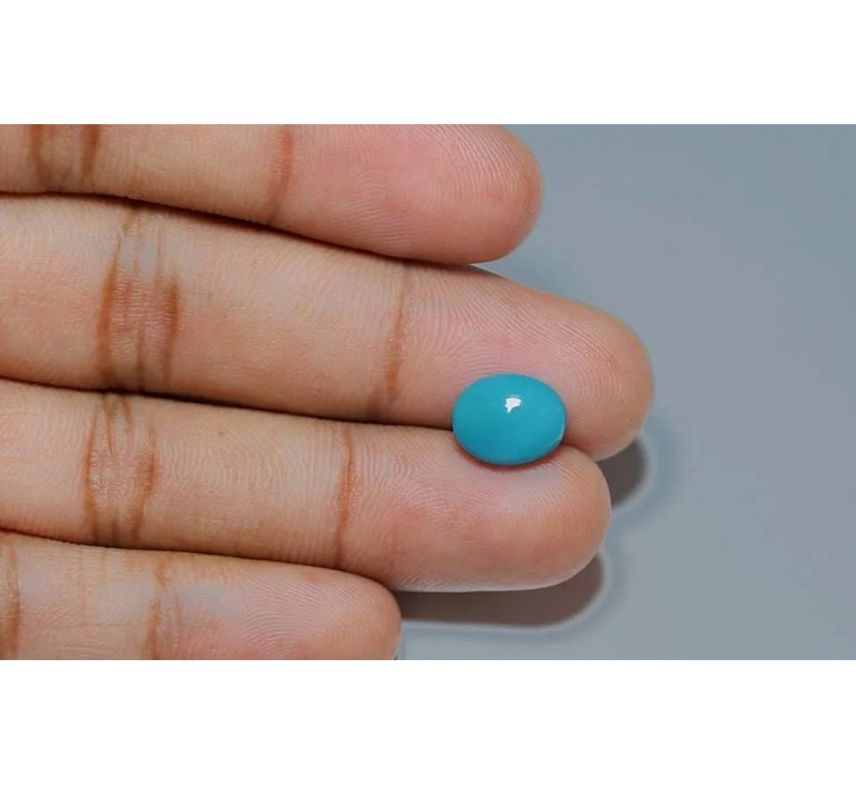 Turquoise 11X9 MM 3.02 Carats