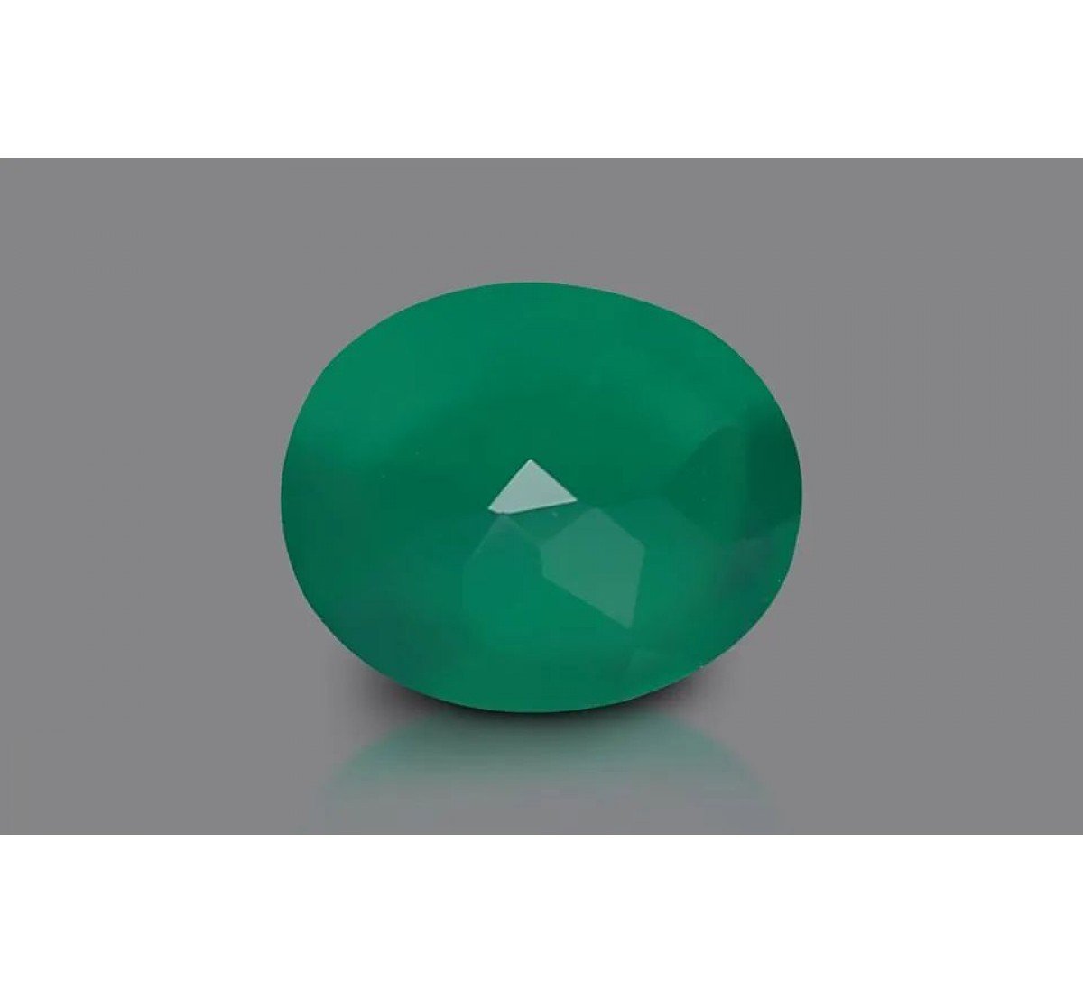 Green Onyx 11X9 MM 3.18 Carats