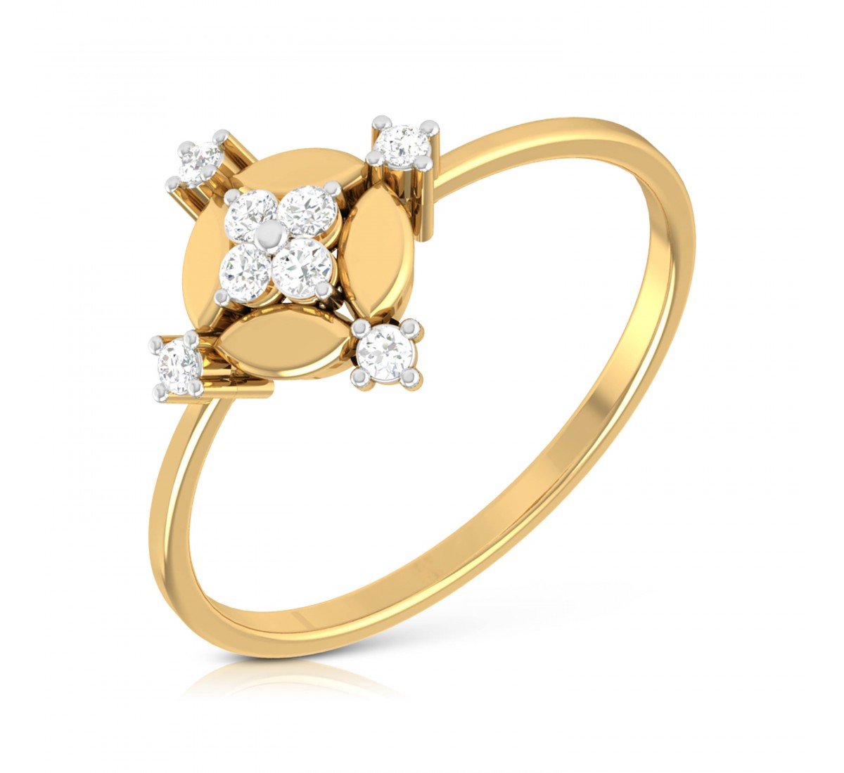 Armida Seal Diamond Ring