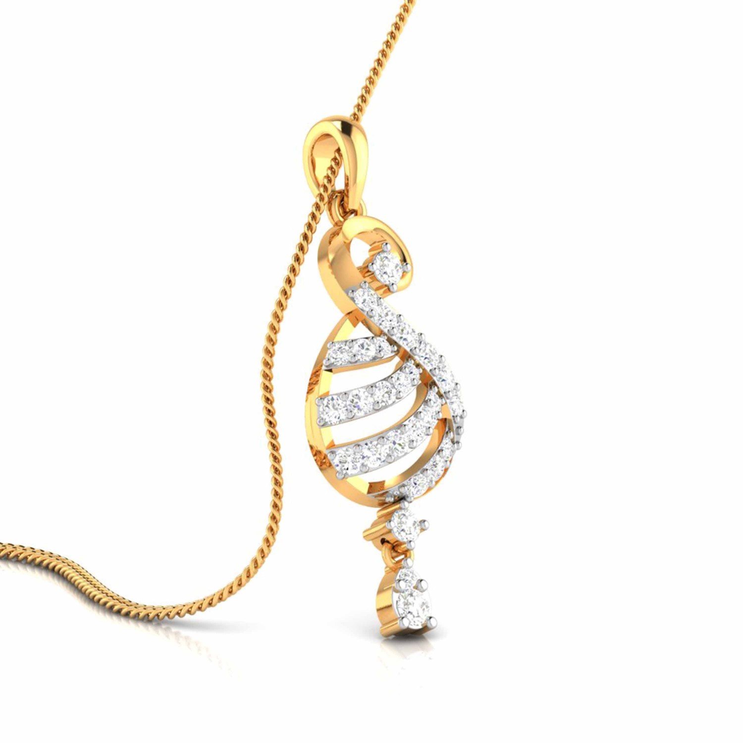 Nimbus Diamond Pendant