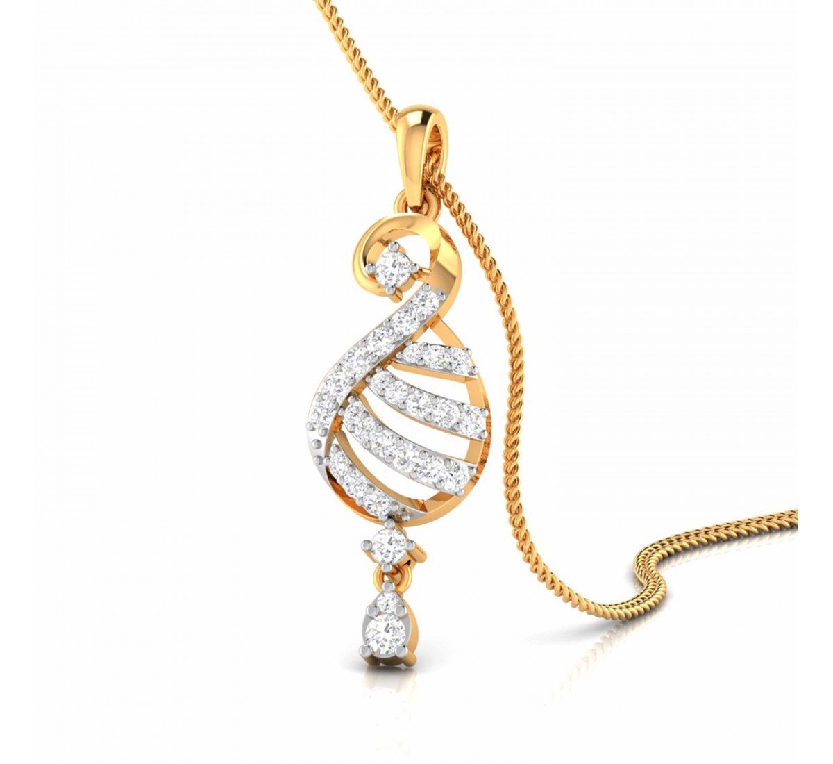 Nimbus Diamond Pendant