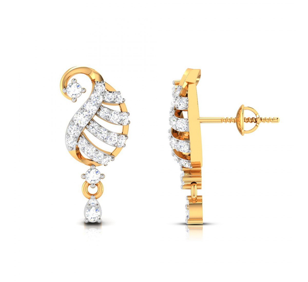 Classic Diamond Earrings