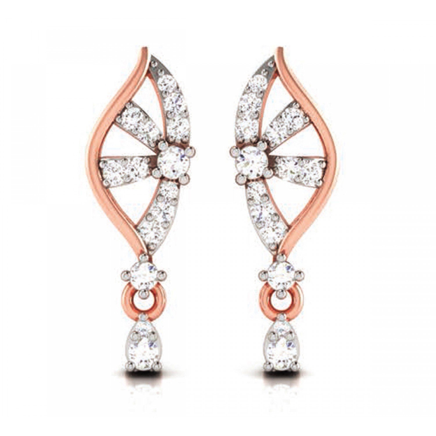 Rio Paisley Diamond Earrings