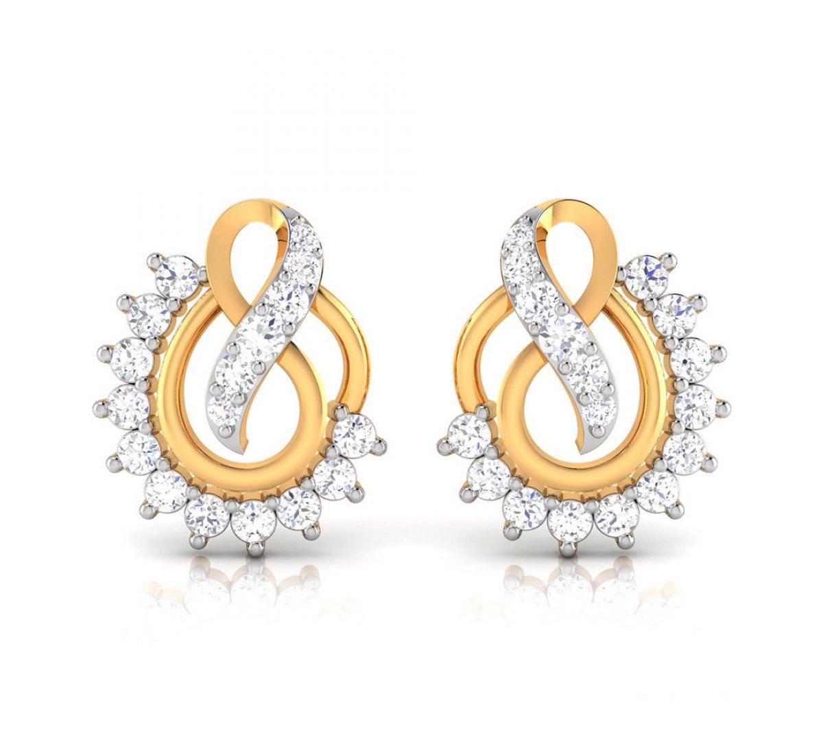 Halo Glow Diamond Earrings