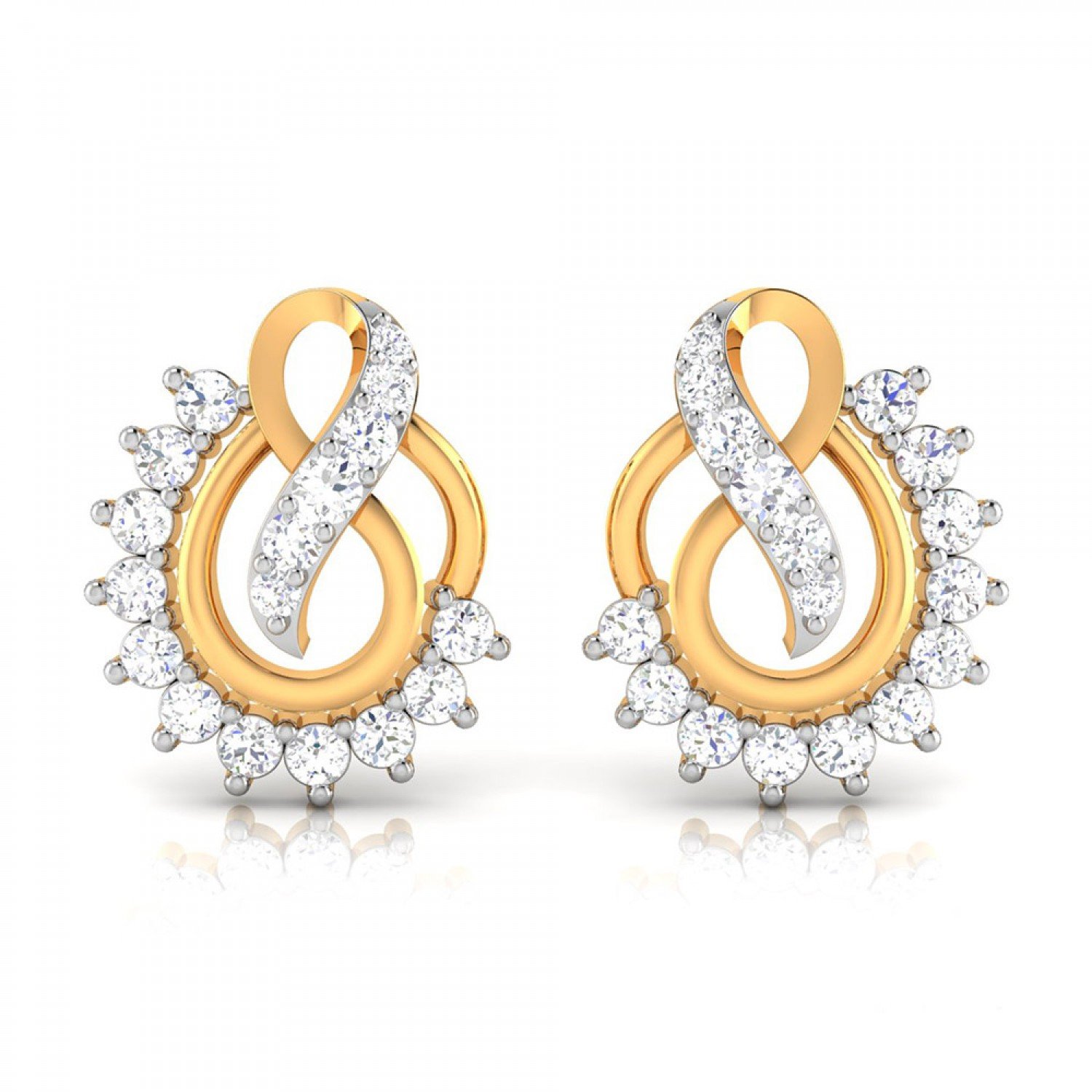 Halo Glow Diamond Earrings