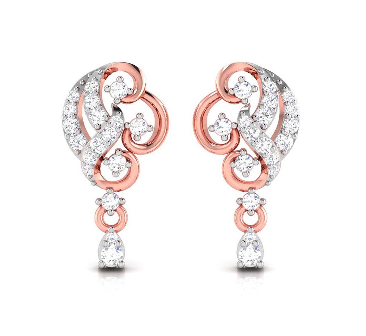 Blaine Love Diamond Earrings